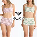 ネコポス発送! 送料無料 水着 レディース ROXY ロキシー タンキニ セパレート PARTY WAVES BIKINI 上下セット ビキニ スイムウェア シ...