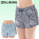 ネコポス発送! 送料無料 ボードショーツ ビラボン BILLABONG レディース SIDE LOGO TAPE SOLID SHORT トランクス 水着 サー...