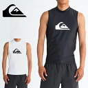 ネコポス発送! 送料無料 ノースリーブ ラッシュガード QUIKSILVER クイックシルバー メンズ ALL TIME SLY 水着 UVカット スイムウェア...