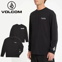 ネコポス発送! 送料無料 ラッシュガード メンズ ボルコム VOLCOM PISTOL SURF LST 長袖 UVカット 紫外線防止 ラッシュT 水着 サーフ...