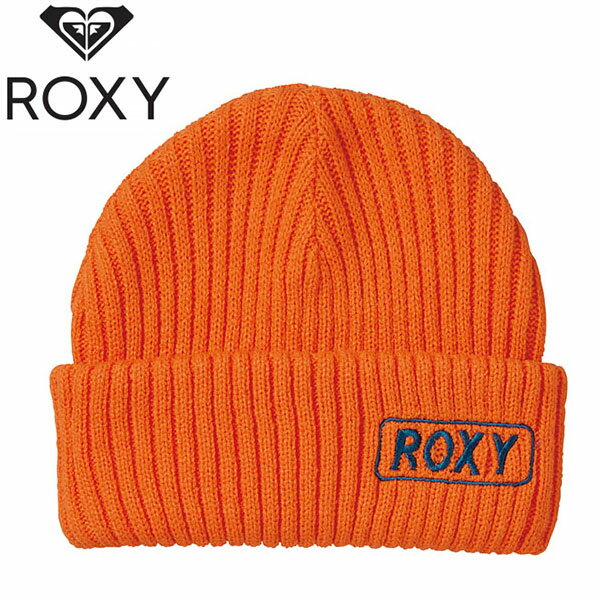 ゆうパケット対応可能！ ニット帽 ROXY ロキシー レディース FREESTYLE BEANIE ビーニー 帽子 ボックス ロゴ 折り返し ニットキャップ CAP 防寒 スキー スノーボード スノボ 20%off