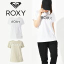 ゆうパケット対応可能！ 30%off Tシャツ レディース 半袖 ロキシー ROXY SPORTS TEE ロゴTシャツ プリントTシャツ ロゴ プリント トップス Tシャツ ビーチ プール 海 リゾート サーフィン サーフ