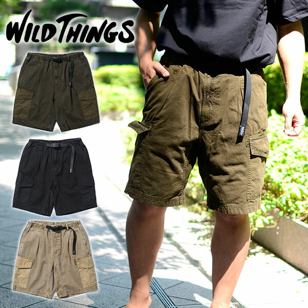 40%off ̵ 磻ɥ󥰥 硼ȥѥ WILDTHINGS PIGMENTDYED CARGOSHORTS ԥȥ硼  WT22044AD ϡեѥ ȥɥ 饤ߥ л ѥ ܥȥॹ