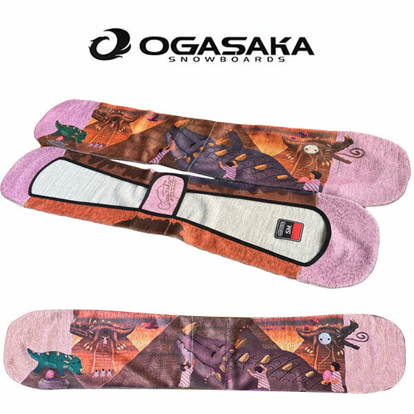 送料無料 ニット ソールカバー OGASAKA オガサカ 板 スノー ボード SOLECOVER KNIT ワニ スノボ ケース スノー ボードケース ボードカバー 2023-2024冬新作 10%off