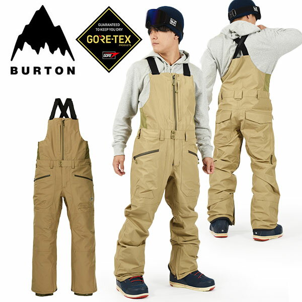 ラス1 XLサイズ のみ 送料無料 スノーボードウェア バートン BURTON GORE-TEX Reserve Bib Pant メンズ パンツ ゴアテックス ビブパンツ ビブ スノボ スノーボード スノーボードウエア SNOWBOARD WEAR スキー 205541 10%off