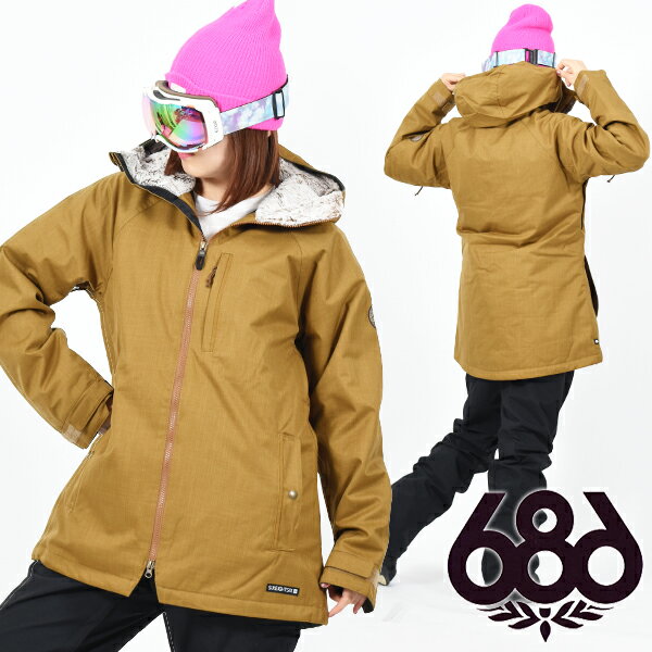 ラス1 Mサイズ のみ 送料無料 スノーボードウェア 686 SIX EIGHT SIX シックスエイトシックス Dream Insulated Jacke…