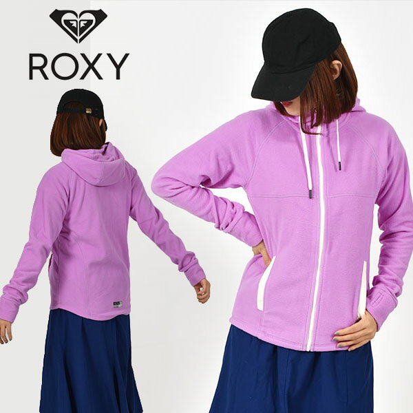 ロキシー パーカー レディース 30%off 送料無料 長袖パーカー ROXY ロキシー レディース WARM GIRLS HOODY ジップアップパーカー ストレッチ 速乾 フーディー スノーボード インナー スノボ スキー