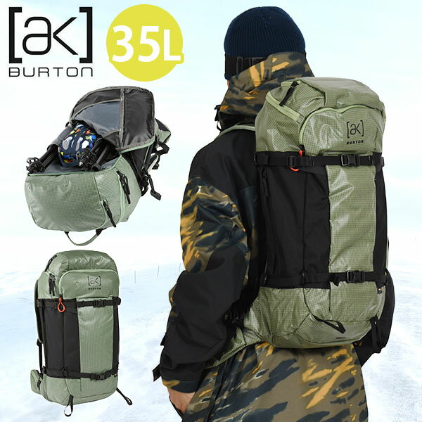 送料無料 バックパック バートン BURTON AK Dispatcher 35L エーケー ディスパッチャー リュックサック バッグ バックカントリー BC かばん スノボ スノーボード スキー SNOWBOARD SKI アウトドア 227981 2023-2024冬新作