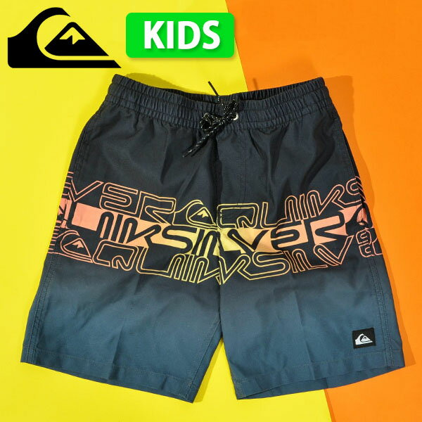 30 off ゆうパケット発送！ 送料無料 サーフパンツ キッズ クイックシルバー QUIKSILVER ジュニア 男の子 子供 EVERYDAY WORDBLOCK YOUTH 16 BOY KIDS 水着 ロゴ ボードショーツ ジャムショーツ 海水パンツ 海パン スイムウェア スイミング 水泳 プール 海水浴 2023春夏新作