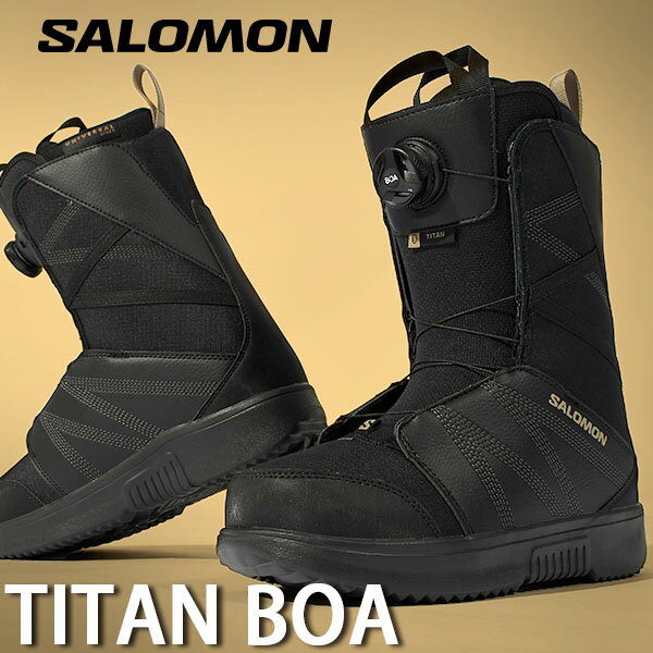 送料無料 SALOMON サロモン スノーボード ブーツ ボア システム TITAN BOA タイタン ボア メンズ スノボ ブーツ 10 off