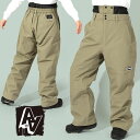 35%off 送料無料 スノーボードウェア AA HARDWEAR ダブルエー ハードウェア 717 PANTS カーキ メンズ パンツ RELAXED FIT...