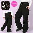 35%off 送料無料 スノーボードウェア AA HARDWEAR ダブルエー ハードウェア ブラック TRAIL PANTS レディース パンツ STRAIG...