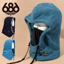 40%off 送料無料 フードウォーマー 686 SIX EIGHT SIX シックスエイトシックス TARMAC SHERPA HOOD スノボ スノーボード...