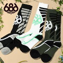 30%off 送料無料 ロングソックス 686 SIX EIGHT SIX シックスエイトシックス STRIKE SOCK 3PK ソックス 靴下 3枚 3枚組み メンズ レディース スノーボード スノー M2WSOC02P 2023-2024冬新作