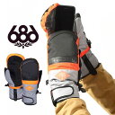 送料無料 手袋 686 SIX EIGHT SIX シックスエイトシックス RECON Mitt メンズ ミトン スノーグローブ グローブ スノボ スノーボード スキー ウインタースポーツ M2WGLV109 25 off