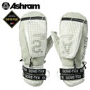 35%off 現品限り Mサイズ 送料無料 スノーボード グローブ Ashram アシュラム 手袋 ミトン スノボ ECWGS LEATHER MITT エクワ...