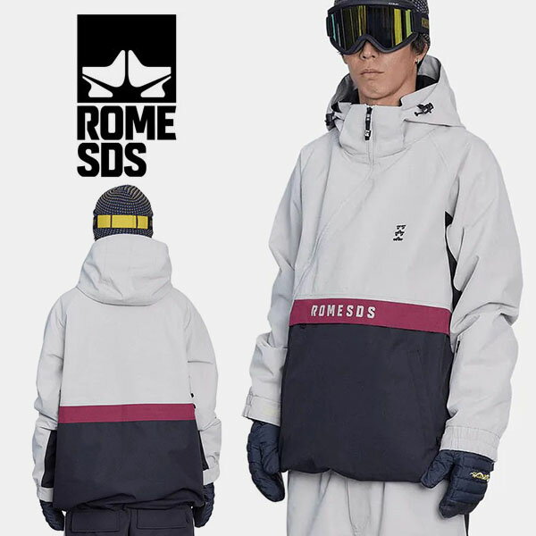 ■商品コメント &nbsp; ROME SDS(ローム) 【商品名】 MEANS JACKET 【機能】 ・着脱しやすい斜めの正面ファスナー ・カンガルー・ポケット ・キー・クリップ ・ゴーグル・メッシュ・ポケット ・フルスクリーン・オーデ...