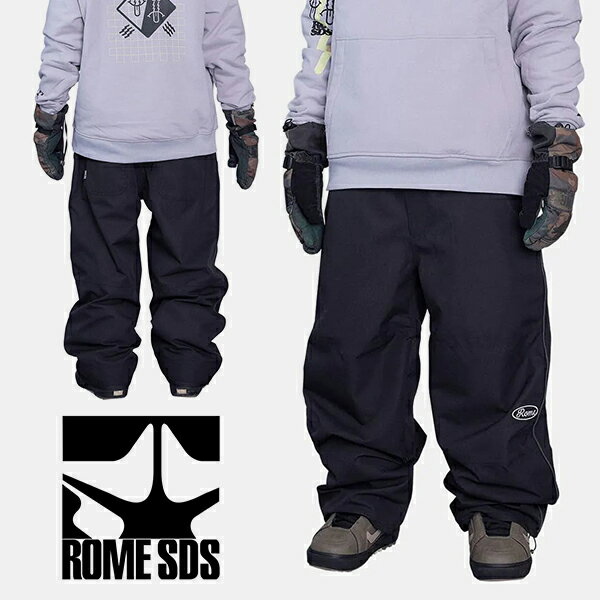 ■商品コメント &nbsp; ROME SDS(ローム) 【商品名】 BAGGY PANTS 【機能】 ・取外し可能なウエストゲーター ・コンシールファスナー・ベンチレーション ・シューレース・ベルト ・クイック・ボトム・ドローコード2.0 ・ウエスト・アジャスターベルト ・ボトムゲーター ・4ポケット ・WATERPROOF: 10,000mm ・BREATHABLE: 8,000g/m2/24hr 21023310 スノーボード　SNOWBOARD スノー ウェア 雪山 ゲレンデ &nbsp; ■商品詳細 &nbsp; ■ブランド ROME SDS（ローム） ■商品名 BAGGY PANTS ■品番 21023310 &nbsp; ■商品カラーにつきまして &nbsp; 可能な限り商品色に近い画像を選んでおりますが、 閲覧環境等により画像の色目が若干異なる場合もございますので、 その旨をご理解された上でご購入ください。 &nbsp; メーカー希望小売価格はメーカー商品タグに基づいて掲載しています