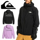 32%off 送料無料 スノーボードウェア QUIKSILVER クイックシルバー メンズ ジャケット HIGH IN THE HOOD JK スノボ スノーボード ウエア EQYTJ03436 2023-2024冬新作