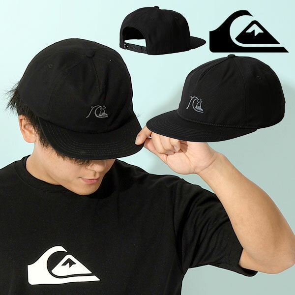 30%off QUIKSILVER クイックシルバー キャップ メンズ DNA BUBBLE ロゴ 帽子 CAP プール 海水浴 アウトドア サーフ サーフィン AQYHA05404