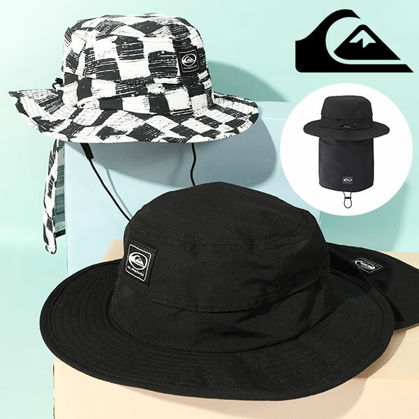 ■商品コメント &nbsp; QUIKSILVER（クイックシルバー）BOY UV WATER BEACH HAT KSA241712 水や雨の重さでつばが下がらないよう視界を安定させるブリム前面の ペフ芯仕様で、首後ろの日焼けを防止する垂れとあごゴム紐付き。 撥水加工の軽量ポリエステル/ナイロン素材で、通気性の良い ベンチレーション構造なので、ビーチやプールなどのウォーターアクティビティ をはじめとしたアウトドアのシーンや梅雨時期にもベストマッチなアイテムです。 垂れとあご紐を取外して使用できるので、 汎用性の高さも特徴のベストセラー多機能プロダクト。 公園遊び、水遊び、BBQやキャンプ等のアウトドアシーンでの 紫外線対策にもおすすめです。 素材：ポリエステル94％ ナイロン6％ 頭囲：52潤オ55cm 男の子・ボーイズ・男児・子ども用 &nbsp; ■商品詳細 &nbsp; ■ブランド QUIKSILVER（クイックシルバー） ■商品名 BOY UV WATER BEACH HAT ■品番 ksa241712 ■カラー BLK CHK ■素材 ポリエステル94％ ナイロン6％ ■サイズ 頭囲：52潤オ55cm &nbsp; ■商品カラーにつきまして &nbsp; 可能な限り商品色に近い画像を選んでおりますが、 閲覧環境等により画像の色目が若干異なる場合もございますので、 その旨をご理解された上でご購入ください。 &nbsp; メーカー希望小売価格はメーカー商品タグに基づいて掲載しています