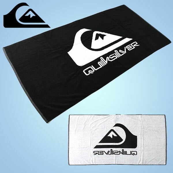 送料無料 タオル QUIKSILVER クイックシルバー ビーチタオル バスタオル SALTY TRIMS TOWEL メンズ ブ..