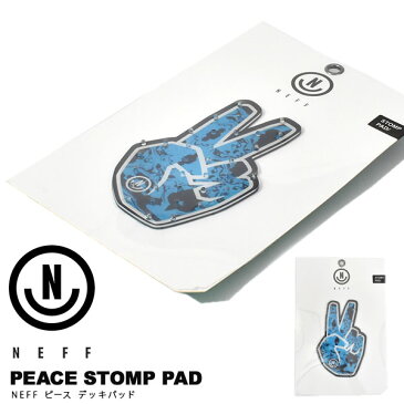 【すぐ使える100円割引クーポン配布中♪】 ゆうパケット対応可能！ NEFF ネフ スノーボード PEACE STOMP PAD ピース デッキパッド ストンプパッド ジブ パーク キッカー ジャンプ SNOWBOARD LOGO ロゴ 国内正規品 2019-2020冬新作 19-20 ワンフット スノー 特割10