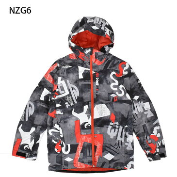 送料無料 スノーボードウェア QUIKSILVER クイックシルバー MISSION PRINTED YOUTH JK グレー 灰 キッズ ジュニア 男の子 ジャケット スノーボード スノボ ウェア スノーパンツ 30%off