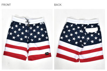 サーフパンツ 水着 HURLEY ハーレー キッズ ジュニア 男の子 子供 ハイブリット 水陸両用 BOYS PATRIOT VOLLEY 星条旗 USA アメリカ 海水パンツ 海パン スイムウェア スイミング 水泳 プール 海水浴 2020春夏新作 25%off