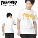 40%off  TVc THRASHER XbV[ Y FLAME LOGO S/S TEE BIG SILHOUETTE TH8101 rbNVGbg zCg  STVc vgTVc XP[g XP{[ 傫TCY