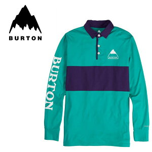 30%off 送料無料 長袖 ラグビーシャツ バートン BURTON Midweight Rugby Shirt メンズ ラガーシャツ ミドルレイヤー インナー スノボ スノーボード SNOWBOARD WEAR スキー 212151