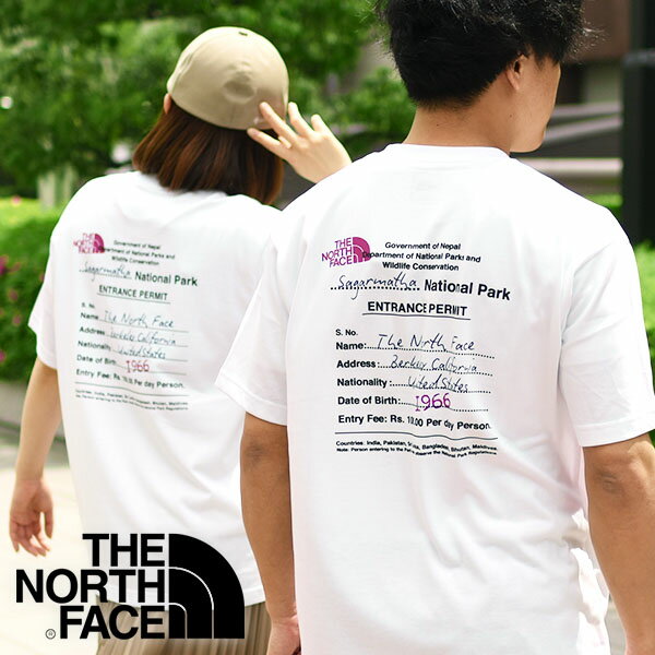 ゆうパケット発送！送料無料 新デザイン ノースフェイス UV 半袖Tシャツ メンズ レディース 生地厚 THE NORTH FACE ショートスリーブ エントランス パーミッション ティー S/S Entrance Permission Tee NT32340 2023春夏新作のサムネイル