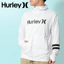 30 off 送料無料 長袖ラッシュパーカー メンズ ハーレー HURLEY RASH ZIP OPEN HOOD O O ロゴ UVカット ラッシュガード 紫外線対策 日焼け防止 長袖 ラッシュ パーカー MRG2310036