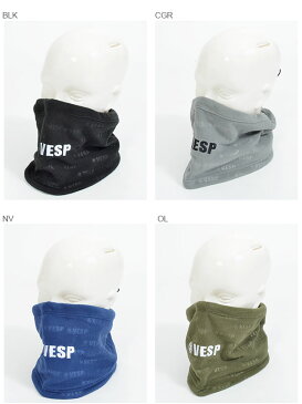 ネックウォーマー VESP ベスプ EMBOSS LOGO FLEECE NECKWARMER フェイスマスク フリース 防寒 スノーボード メンズ レディース ユニセックス18/19 30%off