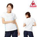 現品限り 30％OFF 半袖 Tシャツ ルコック le coq sportif 半袖シャツ レディース 吸汗速乾 トレーニング ランニング ジョギング ウェア ジム ヨガ