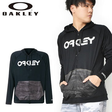 送料無料 長袖 ラッシュパーカー OAKLEY オークリー メンズ RASH HOODY 10.0 ラッシュガード UVカット ラッシュ ガード 水着 スイムウェア サーフィン ボディボード プール 海水浴 ビーチ アウトドア ブラック 黒 FOA400851 02E 2020春夏新作 得割20