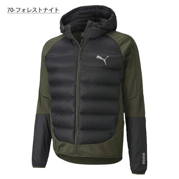 送料無料 プーマ PUMA ALPHA メンズ HYBRID ダウンジャケット アウター 防寒 フード付き スポーツ観戦 スポーツウェア 20%OFF 585306