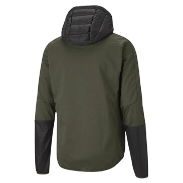 送料無料 プーマ PUMA ALPHA メンズ HYBRID ダウンジャケット アウター 防寒 フード付き スポーツ観戦 スポーツウェア 20%OFF 585306