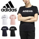 ゆうパケット対応可能！30%OFF 現品のみ Sサイズ 半袖 Tシャツ アディダス adidas レディース W MH キャップリニア Tシャツ ロゴ スポーツウェア ランニング ジョギング トレーニング ウェア ジム GUN30