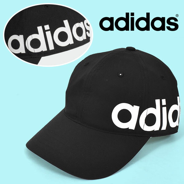 アディダス adidas メンズ レディース リニアロゴ BOLD ベースボールキャップ 帽子 CAP キャップ ビッグロゴ スポーツ カジュアル 25%off GVN44