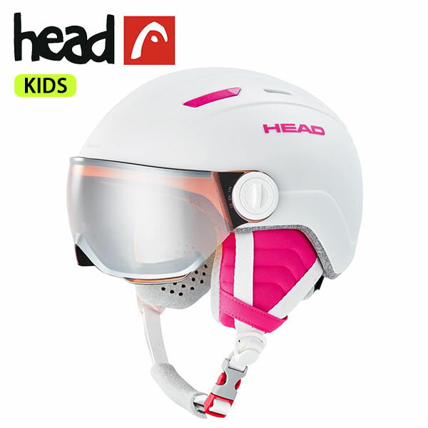 送料無料 head ヘッド キッズ ヘルメット バイザー付き メガネ対応 スノーボード スキー MAJA VISOR 328172 ジュニア 子供 スノボ 国内正規品 35%off 【あす楽対応】