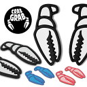 ゆうパケット対応可能！ クラブグラブ CRAB GRAB スノーボード MEGA CLAWS デッキパッド ジブ パーク キッカー ジャンプ SNOWBOARD LOGO ロゴ 国内正規品 ワンフット スノー その1