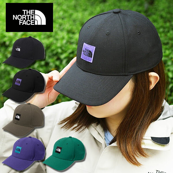 ザ・ノース・フェイス  帽子 メンズ 送料無料 スクエア ロゴ キャップ ノースフェイス メンズ レディース THE NORTH FACE Square Logo Cap スクエアロゴ キャップ 帽子 フリーサイズ ワッペンロゴ スナップバック NN02334 2024春夏新色