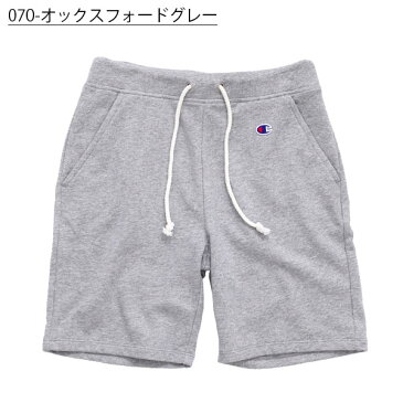 ショートパンツ チャンピオン Champion レディース ウィメンズ ショートスウェットパンツ ショーツ 短パン 裏毛 スウェット スエット ワンポイント ロゴ グレー 得割10 CW-K503