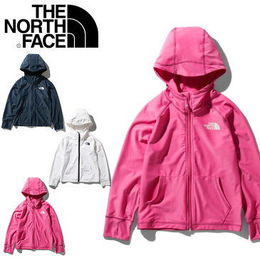 送料無料 子供 長袖 UV ラッシュガード THE NORTH FACE ザ・ノースフェイス L/S Sunshade Full Zip Hoodie ロングスリーブ サンシェード フルジップ フーディー ジャケット キッズ 2020春夏新作 ストレッチ ビーチ 耐塩素 ntj12041