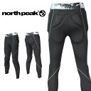 30%off 送料無料 north peak ノースピーク メンズ ロング ヒップ プロテクター スノボ ケツ 尻 パッド スノーボード NP-1246