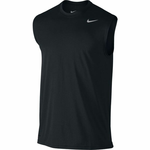 ゆうパケット対応可能！タンクトップ ナイキ NIKE メンズ ドライフィット レジェンド S/L Tシャツ ノースリーブ トレーニングシャツ スポーツウェア ランニング ジョギング ジム トレーニング フィットネス スポーツ シャツ ウェア ブラック 黒 718836