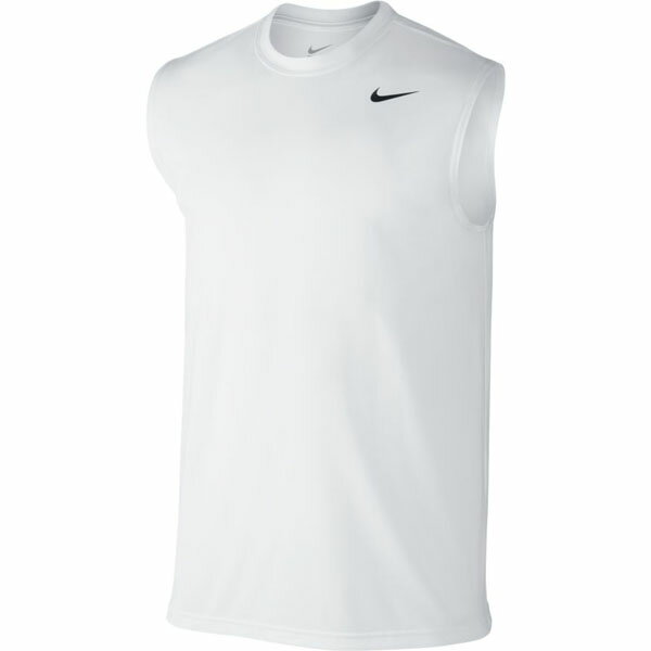 ゆうパケット対応可能！タンクトップ ナイキ NIKE メンズ ドライフィット レジェンド S/L Tシャツ ノースリーブ トレーニングシャツ スポーツウェア ランニング ジョギング ジム トレーニング フィットネス スポーツ シャツ ウェア ホワイト 白 718836