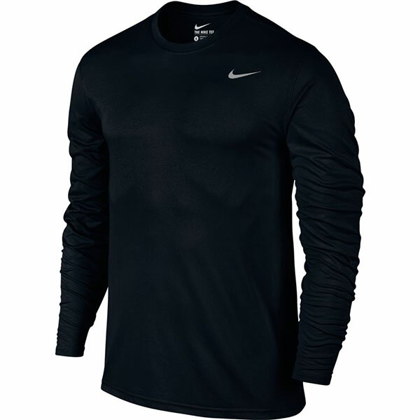 ゆうパケット対応可能！ナイキ NIKE メンズ ドライフィット レジェンド L/S Tシャツ 長袖 トレーニングシャツ スポーツウェア ランニング ジョギング ジム トレーニング フィットネス スポーツ シャツ ウェア ブラック 黒 718838