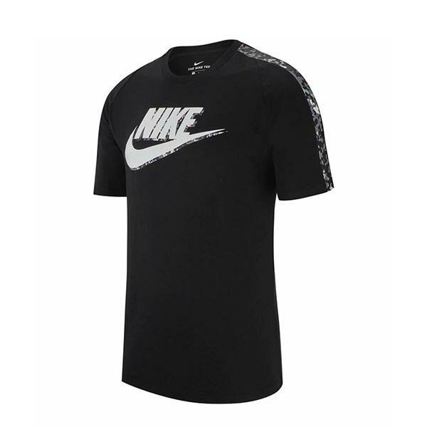 ゆうパケット対応可能！ 40%OFF 半袖 Tシャツ ナイキ NIKE メンズ STMT カモ S/S Tシャツ 迷彩 カモ柄 スポーツウェア ビッグロゴ トレーニング BQ0114